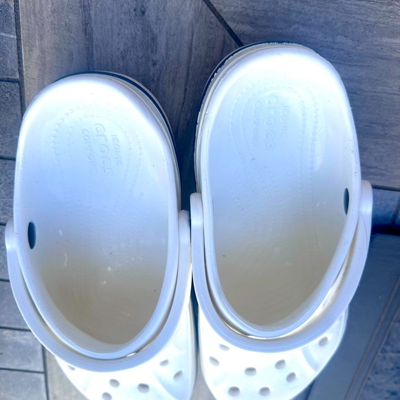 CROCS white Bayaband Iconic comfort sandals clogs - Picture 3 of 8